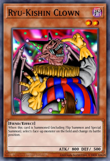 Ryu-Kishin Clown, Speed Duel GX: Midterm Paradox SGX2-END11