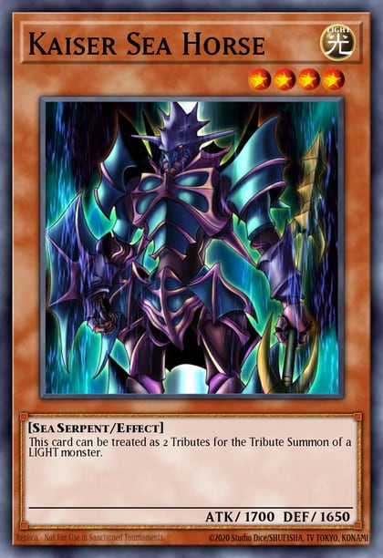 Kaiser Sea Horse, Speed Duel GX: Midterm Paradox SGX2-END12