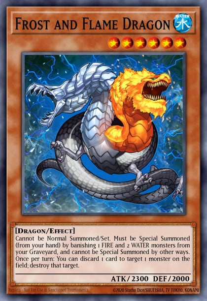 Frost and Flame Dragon, Speed Duel GX: Midterm Paradox SGX2-ENE04