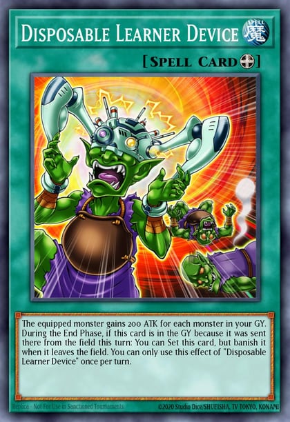 Disposable Learner Device, Speed Duel GX: Midterm Paradox SGX2-ENE08
