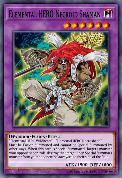 Elemental HERO Necroid Shaman, Speed Duel GX: Midterm Paradox SGX2-ENE11