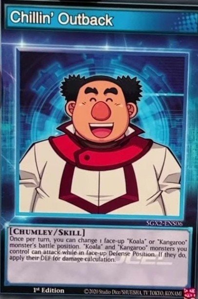 Chillin' Outback, Speed Duel GX: Midterm Paradox SGX2-ENS06