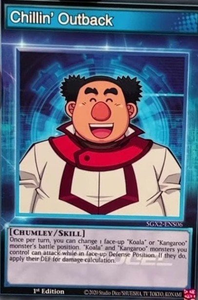 Chillin' Outback, Speed Duel GX: Midterm Paradox SGX2-ENS06