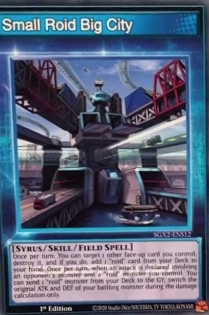 Small Roid Big City, Speed Duel GX: Midterm Paradox SGX2-ENS12
