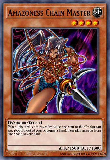 Amazoness Chain Master, Speed Duel GX: Duelists of Shadows SGX3-END05