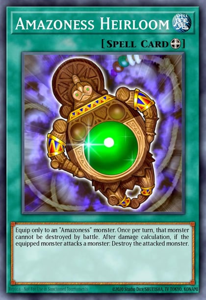 Amazoness Heirloom, Speed Duel GX: Duelists of Shadows SGX3-END12