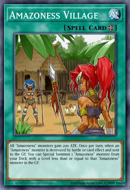 Amazoness Village, Speed Duel GX: Duelists of Shadows SGX3-END13