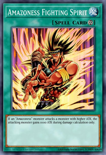 Amazoness Fighting Spirit, Speed Duel GX: Duelists of Shadows SGX3-END14