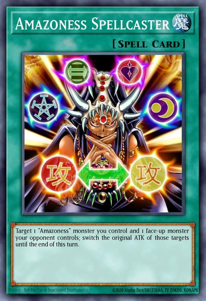 Amazoness Spellcaster, Speed Duel GX: Duelists of Shadows SGX3-END15