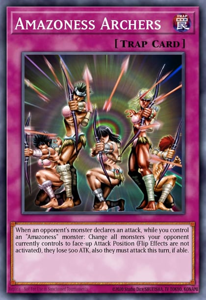 Amazoness Archers, Speed Duel GX: Duelists of Shadows SGX3-END16