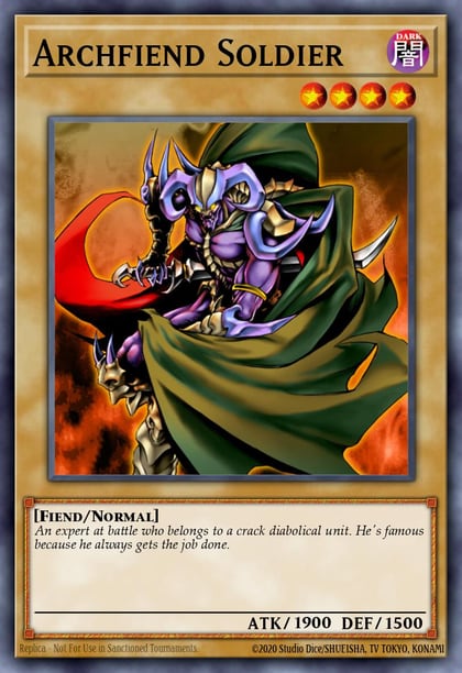 Archfiend Soldier, Speed Duel GX: Duelists of Shadows SGX3-ENE02