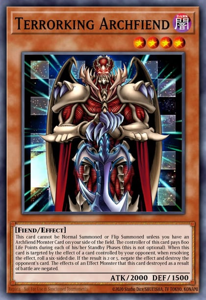 Terrorking Archfiend, Speed Duel GX: Duelists of Shadows SGX3-ENE03