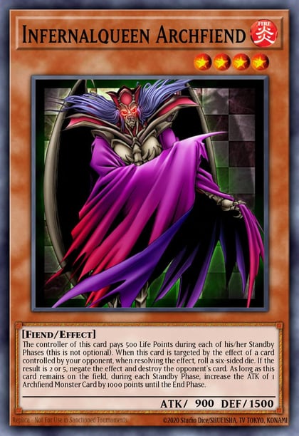 Infernalqueen Archfiend, Speed Duel GX: Duelists of Shadows SGX3-ENE04