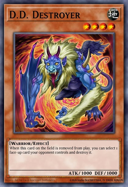 D.D. Destroyer, Speed Duel GX: Duelists of Shadows SGX3-ENF11