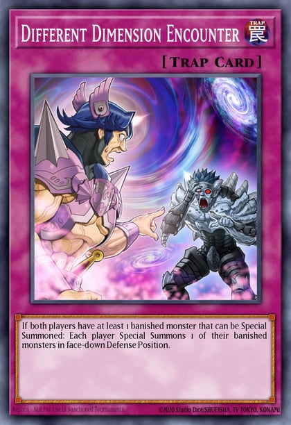 Different Dimension Encounter, Speed Duel GX: Duelists of Shadows SGX3-ENF18
