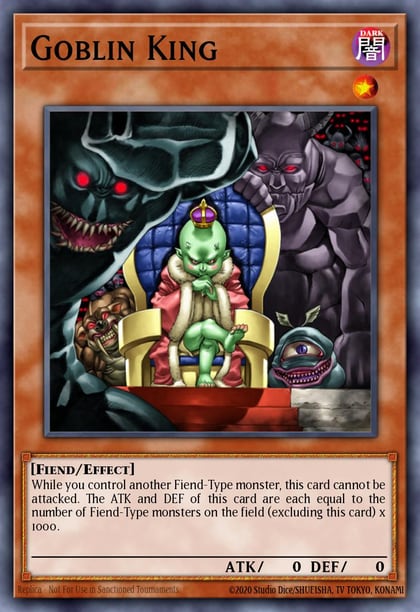 Goblin King, Speed Duel GX: Duelists of Shadows SGX3-ENG08