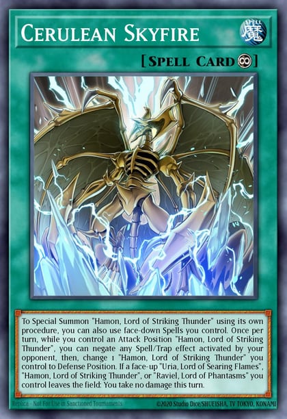 Cerulean Skyfire, Speed Duel GX: Duelists of Shadows SGX3-ENG11