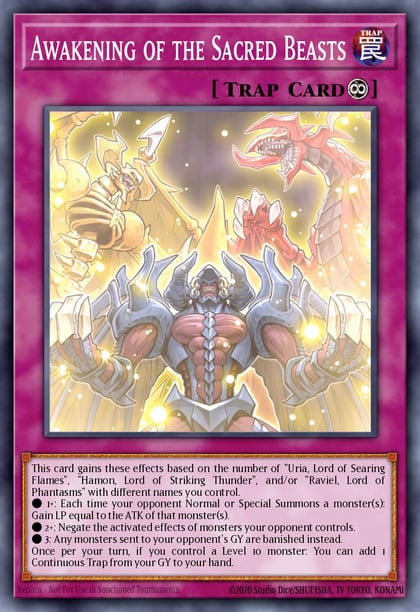 Awakening of the Sacred Beasts, Speed Duel GX: Duelists of Shadows SGX3-ENG15