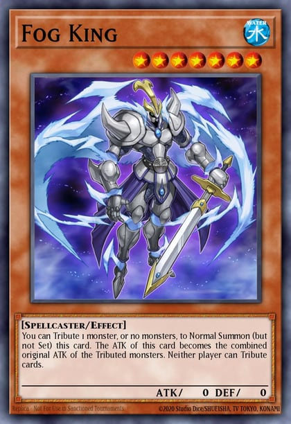 Fog King (Secret Rare), Speed Duel GX: Duelists of Shadows SGX3-ENH01
