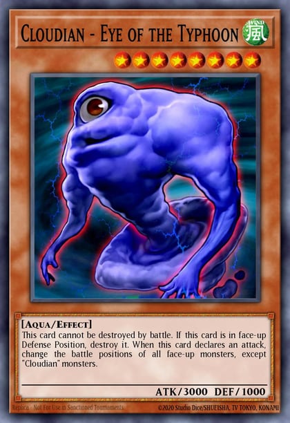 Cloudian - Eye of the Typhoon, Speed Duel GX: Duelists of Shadows SGX3-ENH02