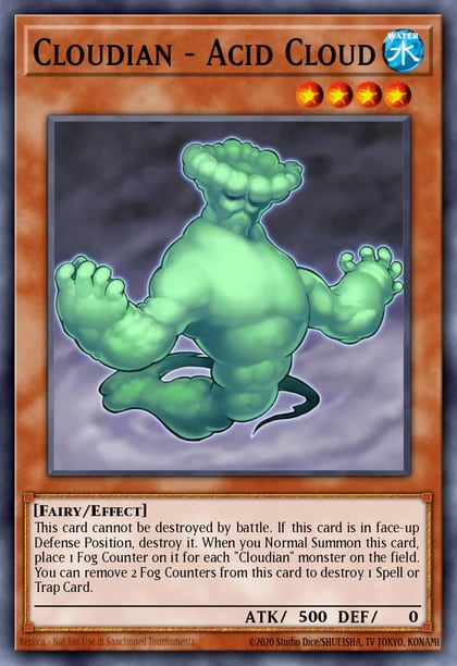 Cloudian - Acid Cloud, Speed Duel GX: Duelists of Shadows SGX3-ENH03