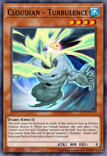 Cloudian - Turbulence, Speed Duel GX: Duelists of Shadows SGX3-ENH07