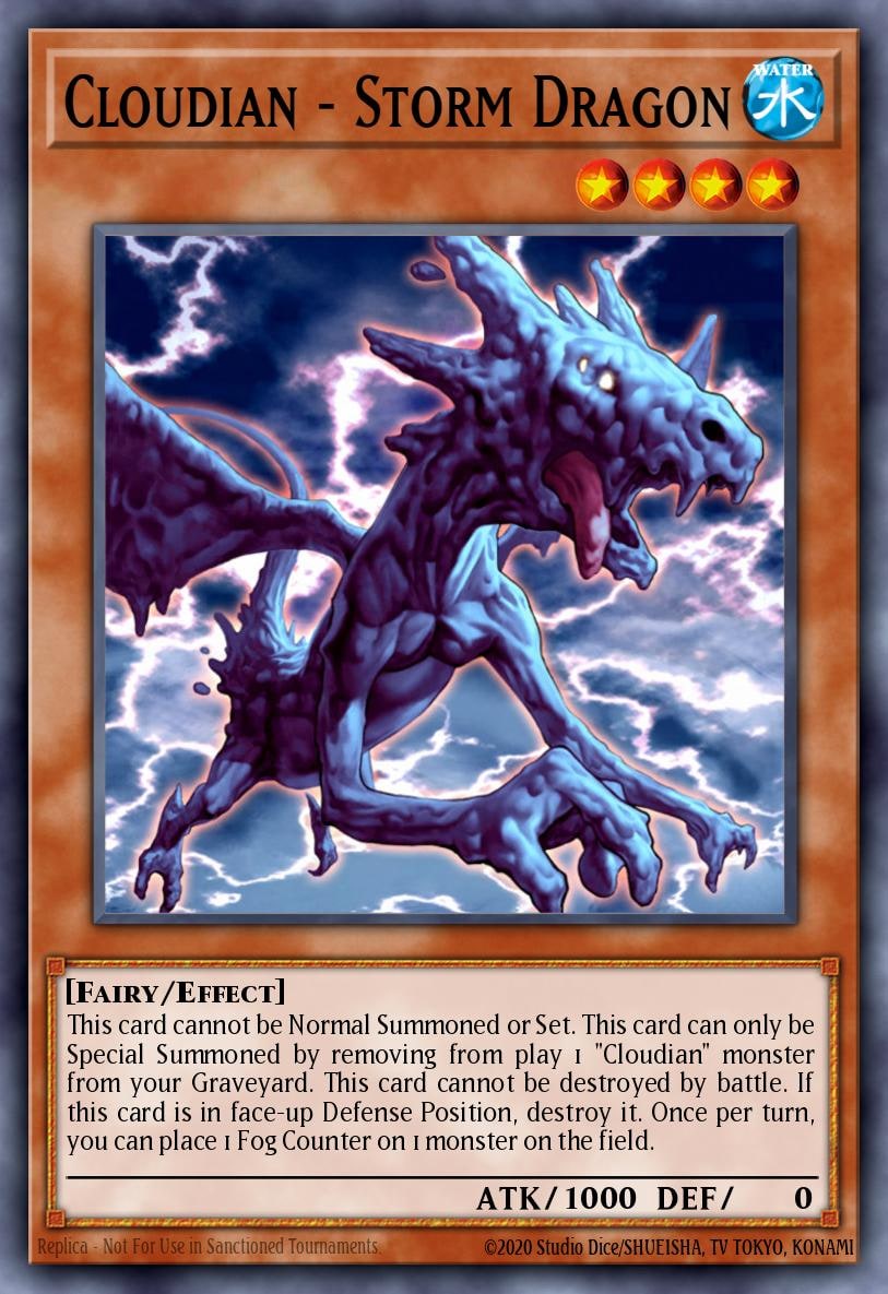 Cloudian - Storm Dragon, Speed Duel GX: Duelists of Shadows SGX3-ENH10