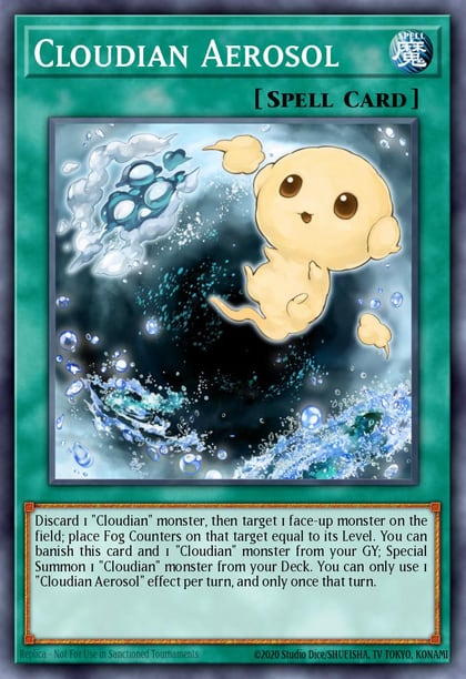 Cloudian Aerosol, Speed Duel GX: Duelists of Shadows SGX3-ENH13
