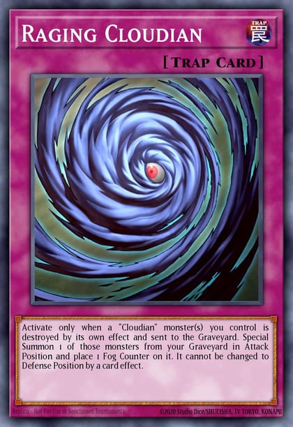 Raging Cloudian, Speed Duel GX: Duelists of Shadows SGX3-ENH18
