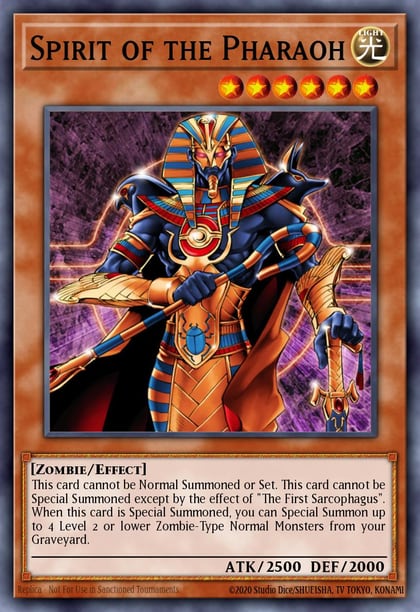Spirit of the Pharaoh, Speed Duel GX: Duelists of Shadows SGX3-ENI05