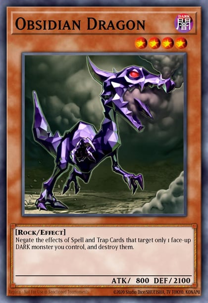 Obsidian Dragon, Speed Duel GX: Duelists of Shadows SGX3-ENI11