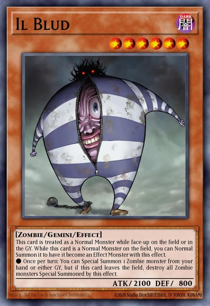 Il Blud (Secret Rare), Speed Duel GX: Duelists of Shadows SGX3-ENI17