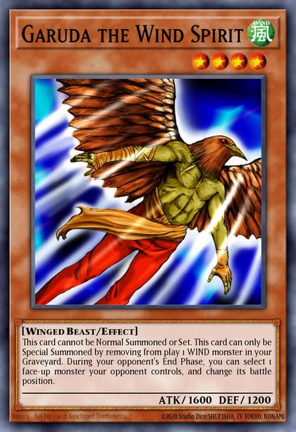 Garuda the Wind Spirit, Speed Duel GX: Duelists of Shadows SGX3-ENI21