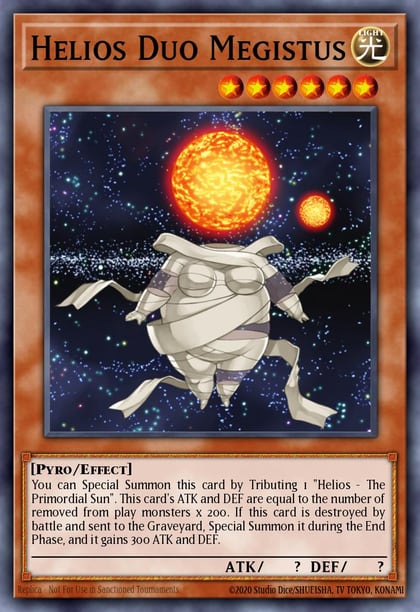 Helios Duo Megistus, Speed Duel GX: Duelists of Shadows SGX3-ENI22