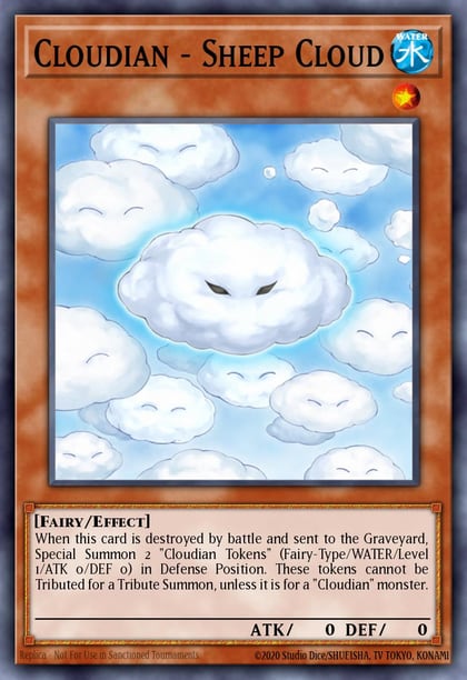 Cloudian - Sheep Cloud, Speed Duel GX: Duelists of Shadows SGX3-ENI24