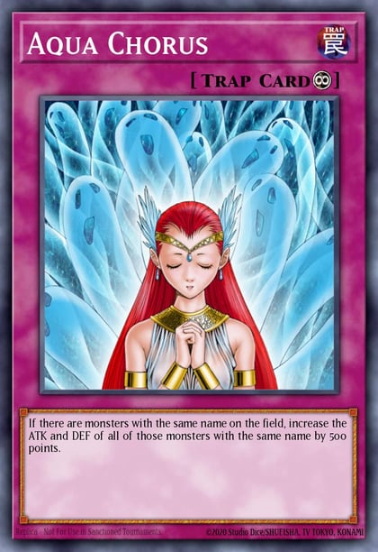 Aqua Chorus (Secret Rare), Speed Duel GX: Duelists of Shadows SGX3-ENI34