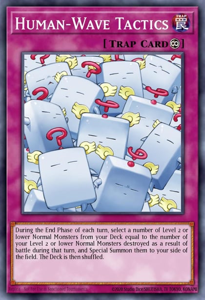 Human-Wave Tactics, Speed Duel GX: Duelists of Shadows SGX3-ENI36