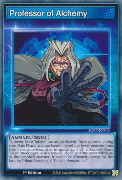 Professor of Alchemy, Speed Duel GX: Duelists of Shadows SGX3-ENS06