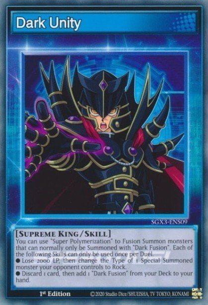 Dark Unity, Speed Duel GX: Duelists of Shadows SGX3-ENS09