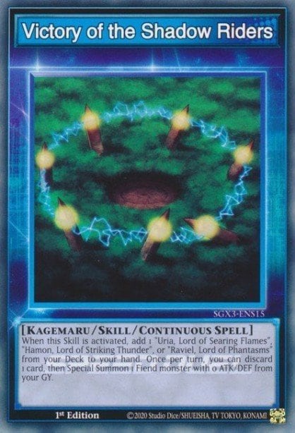 Victory of the Shadow Riders, Speed Duel GX: Duelists of Shadows SGX3-ENS15