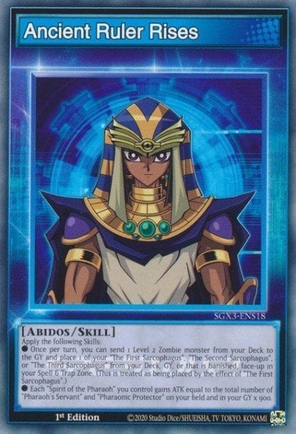 Ancient Ruler Rises, Speed Duel GX: Duelists of Shadows SGX3-ENS18