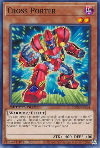 Cross Porter, Speed Duel GX: Midterm Destruction SGX4-ENA04