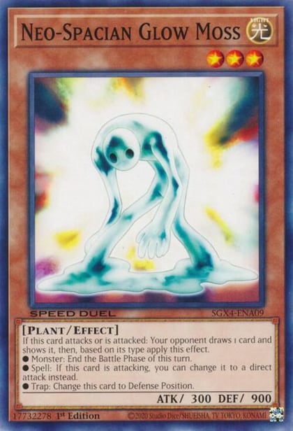 Neo-Spacian Glow Moss, Speed Duel GX: Midterm Destruction SGX4-ENA09
