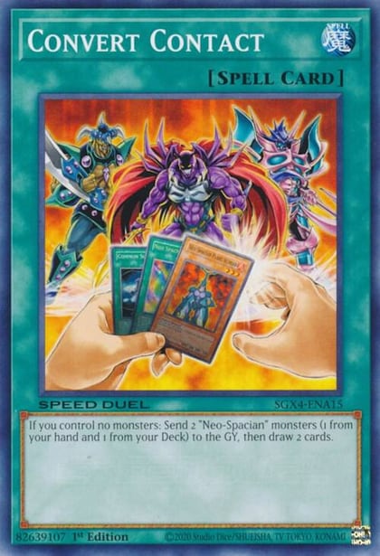 Convert Contact, Speed Duel GX: Midterm Destruction SGX4-ENA15
