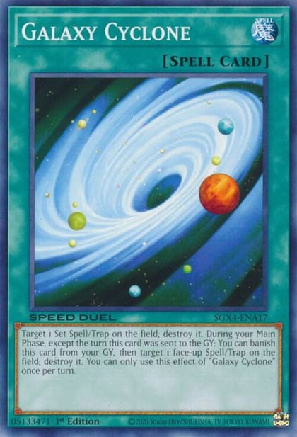 Galaxy Cyclone, Speed Duel GX: Midterm Destruction SGX4-ENA17