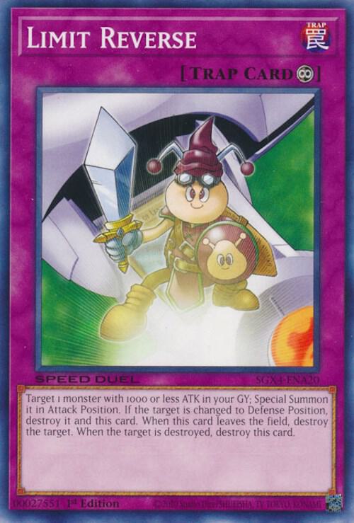 Limit Reverse, Speed Duel GX: Midterm Destruction SGX4-ENA20