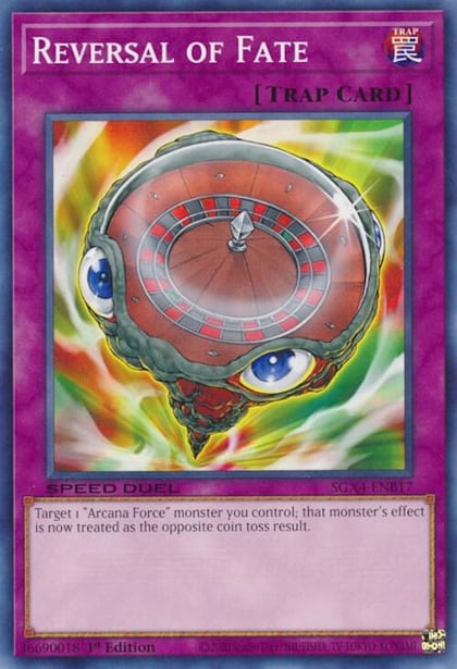 Reversal of Fate, Speed Duel GX: Midterm Destruction SGX4-ENB17