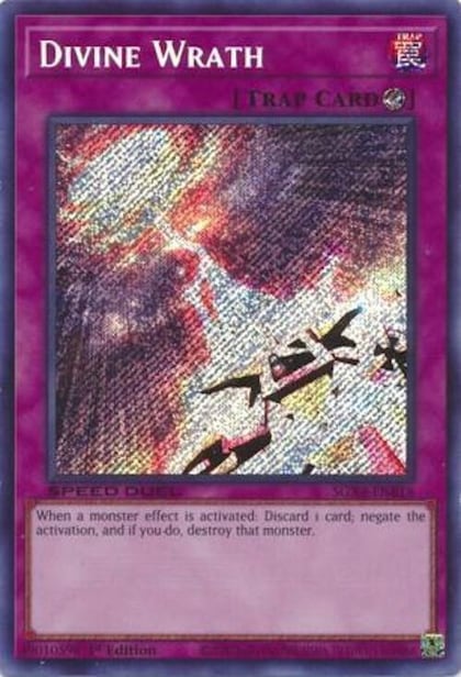 Divine Wrath (Secret Rare), Speed Duel GX: Midterm Destruction SGX4-ENB18