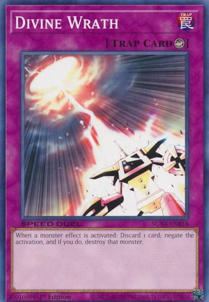 Divine Wrath, Speed Duel GX: Midterm Destruction SGX4-ENB18