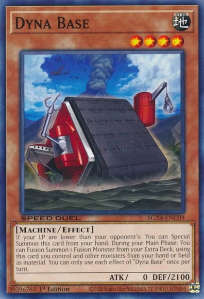 Dyna Base, Speed Duel GX: Midterm Destruction SGX4-ENC09
